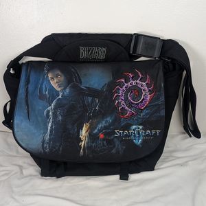 Razer Blizzard StarCraft II Wings Of Liberty Zerg Edition Laptop Messenger Bag